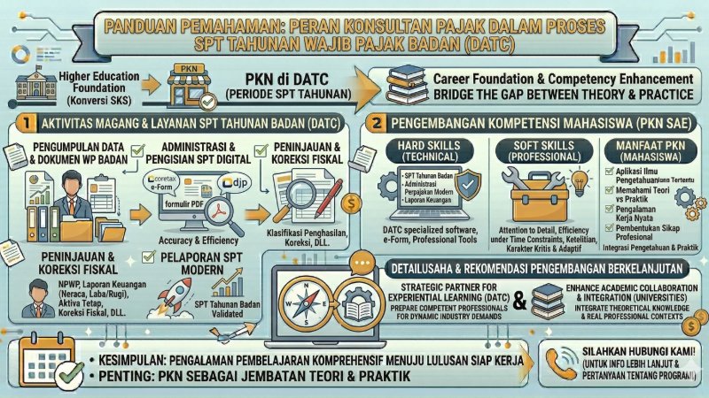 Prosedur Pengisian Surat Pemberitahuan (SPT) Tahunan Pajak Penghasilan Wajib Pajak Badan Di Kantor Konsultan Pajak Dwi Achmad Tax Consulting